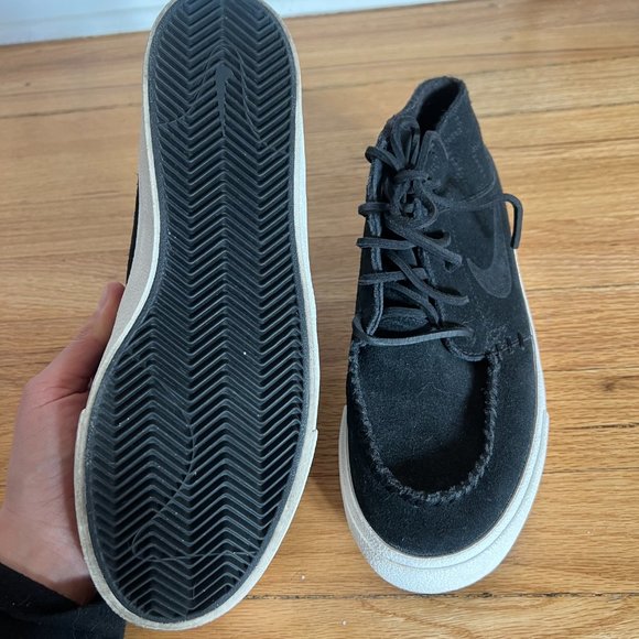 Nike Sb Zoom Stefan Janoski Crafted MID Black - Picture 5 of 9